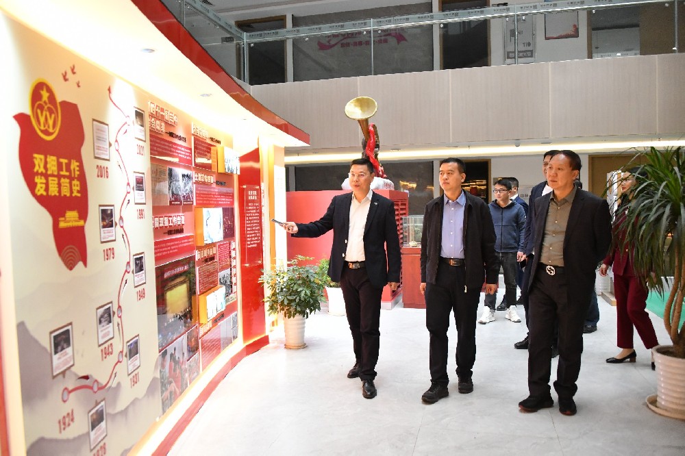 临汾市律师协会会长魏英虎一行到所参观交流