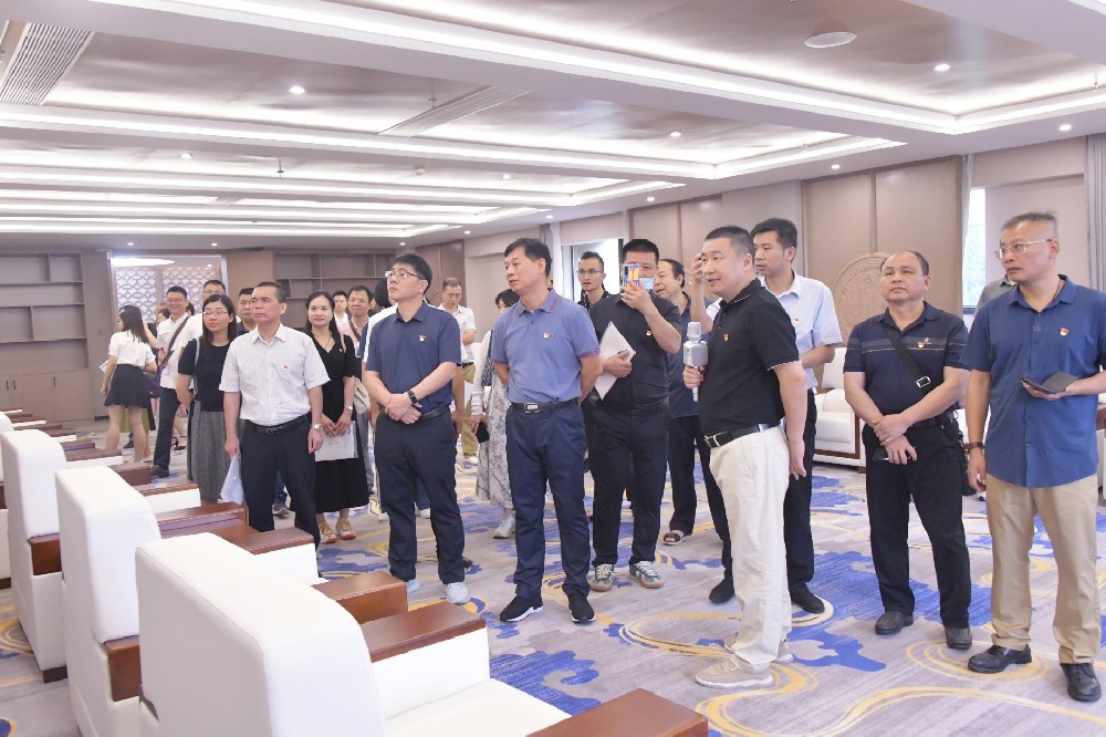 2023年清远市律师行业党建和所建考察交流培训班开班仪式在南芳所举行