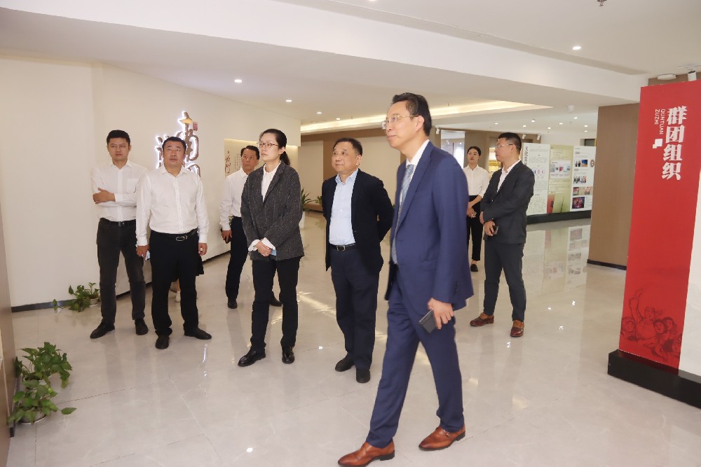省律协张工会长、省司法厅彭颖处长到所考察指导