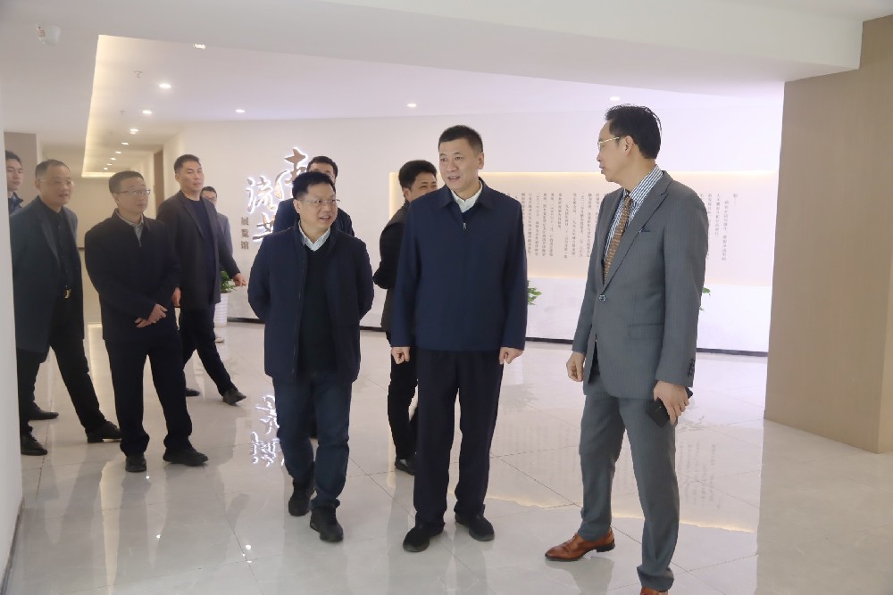 赣州市政府副市长、市公安局局长叶新莅临南芳所调研指导